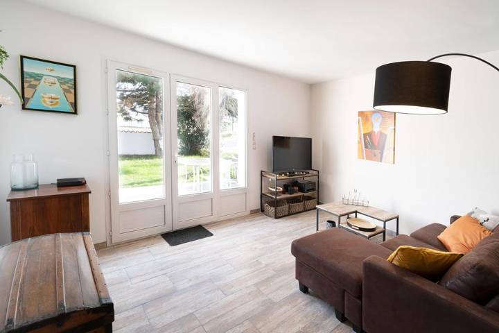 Appartement de vacances pour 4 personnes, avec jardin