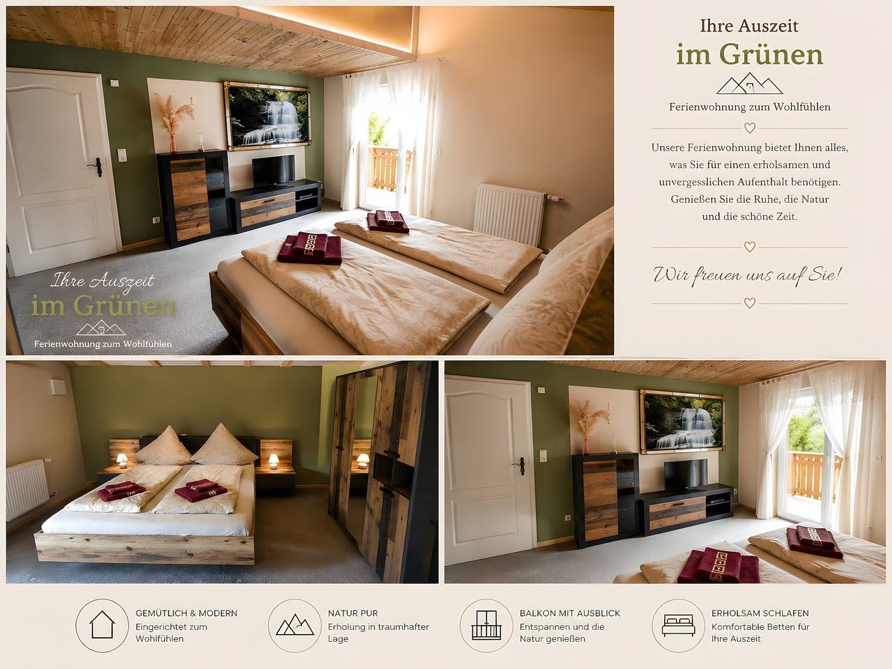 Apartamento inteiro, Apartamento confortável renovado com casa de banho de bem-estar e varanda in Poppenhausen, Rhön-Hessen