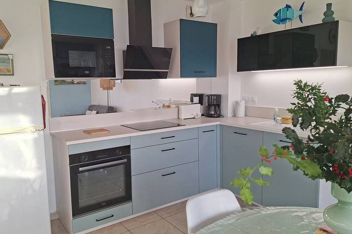 Appartement de vacances pour 4 personnes, avec balcon à Granville