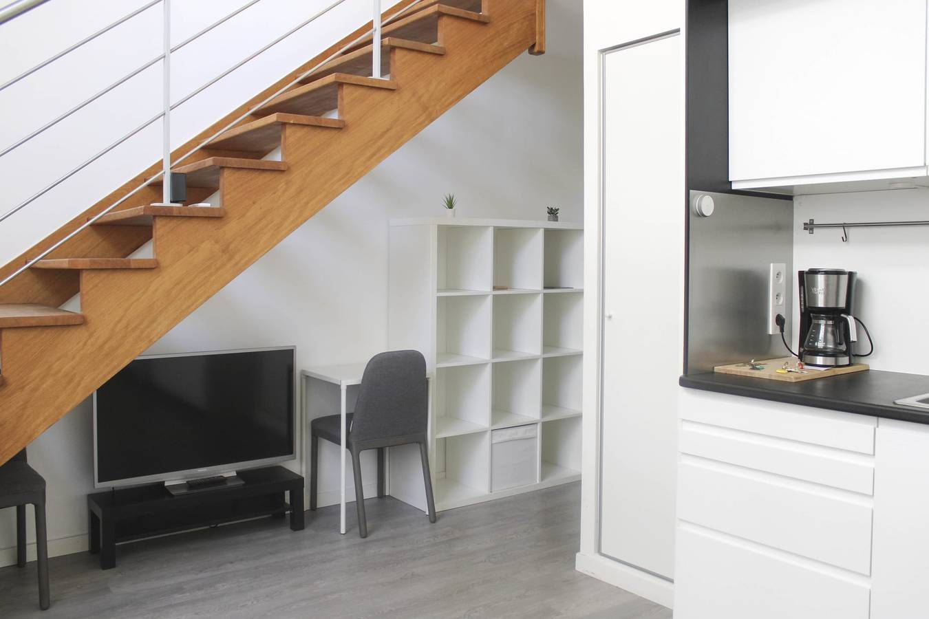 Appartement entier, Duplex attenant à la halle Eiffel in Saint-Ouen, Seine-Saint-Denis
