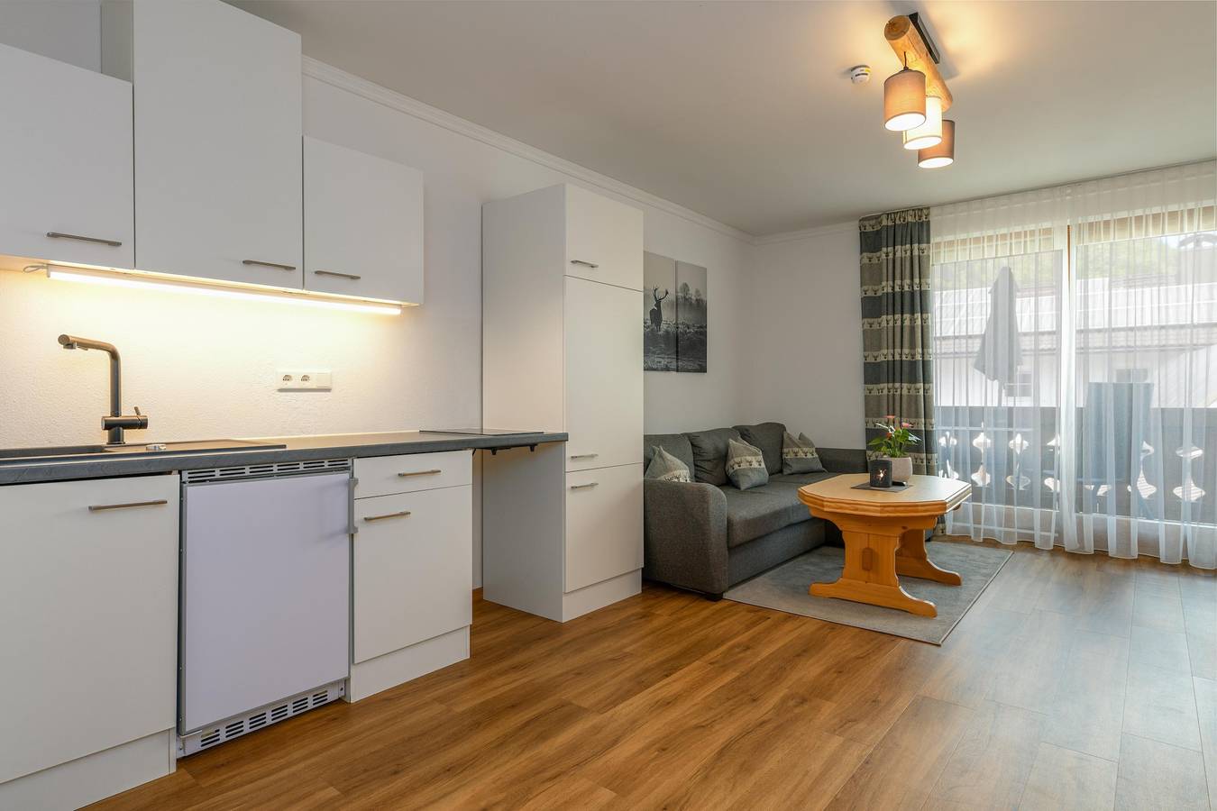 Ganze Ferienwohnung, "Nr. 14" Fewo, Dusche, Wc, 1 Schlafraum in Wallgau, Walchensee
