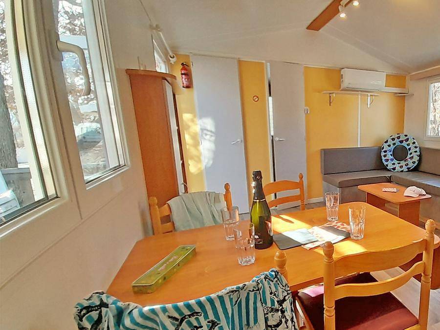 Camping Tikayan Rives du Lac de Sainte Croix - Mobilheim 6 personen - Colorado Eco. in Bauduen, Brignoles Region