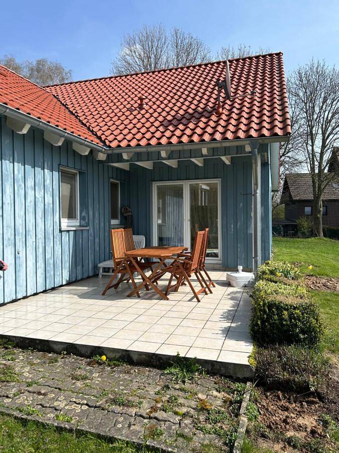 Ferienwohnung für 6 Personen, mit Terrasse und Garten sowie Ausblick in Landkreis Hildesheim