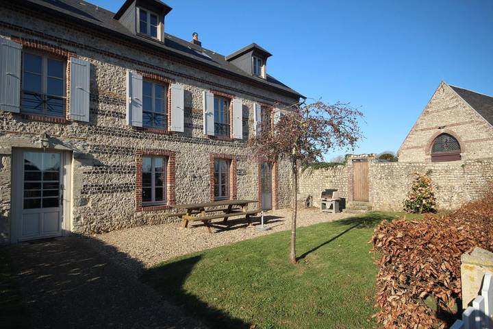 Maison de vacances pour 11 personnes, avec Terrasse et Jardin à Goderville