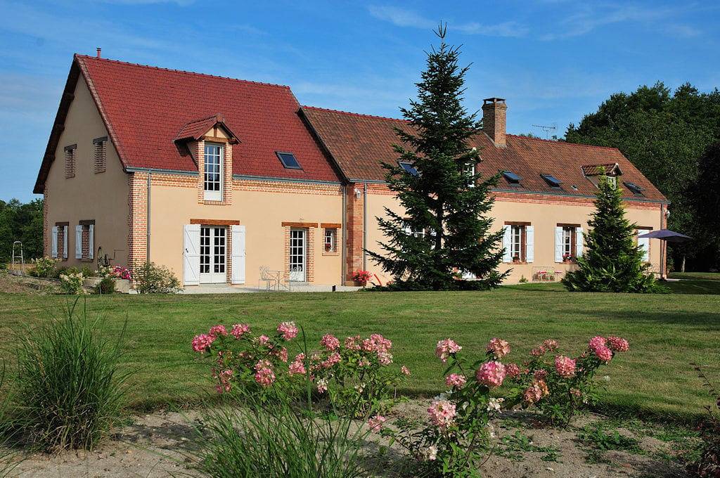 Chambres d'hôtes Ferme de Pinas - Chambre Framboisine in Nouan-le-Fuzelier, Sologne