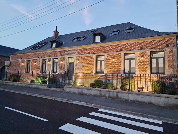 Chambre d’hôte pour 4 personnes, avec terrasse dans Villers-Pol