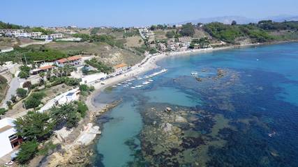 Gîte pour 4 personnes, avec jardin ainsi que balcon et vue sur l’océan à Sciacca