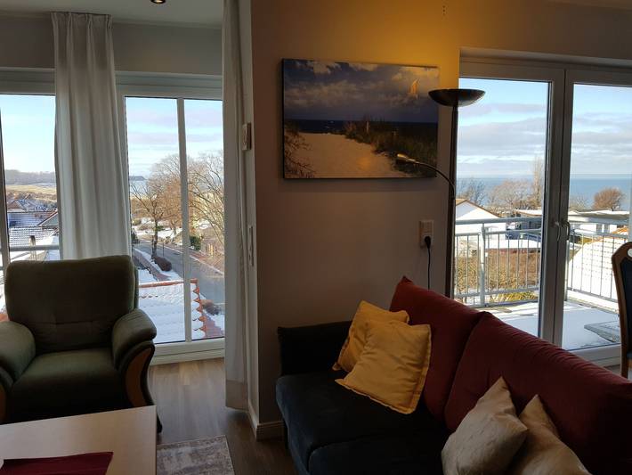 Ferienwohnung für 3 Personen, mit Seeblick und Balkon sowie Sauna und Pool in Neubukow-Salzhaff - 2