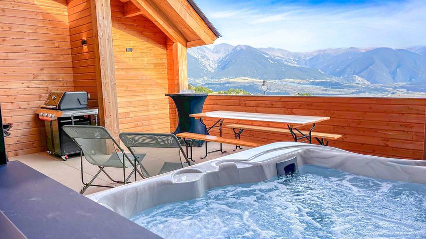 Maison pour 17 personnes, avec Jacuzzi à Font-Romeu-Odeillo-Via