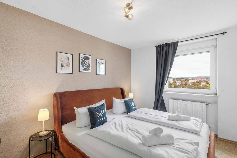 Geheel appartement, City Apartment | View & Wifi in Kempten in Allgäu, Zwaben (Bayern)
