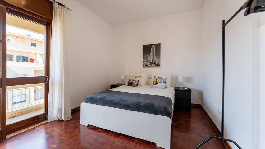 Apartamento entero, Apartamento de vacaciones para 6 personas con balcón in Sé (Faro), Faro (Sé e São Pedro)