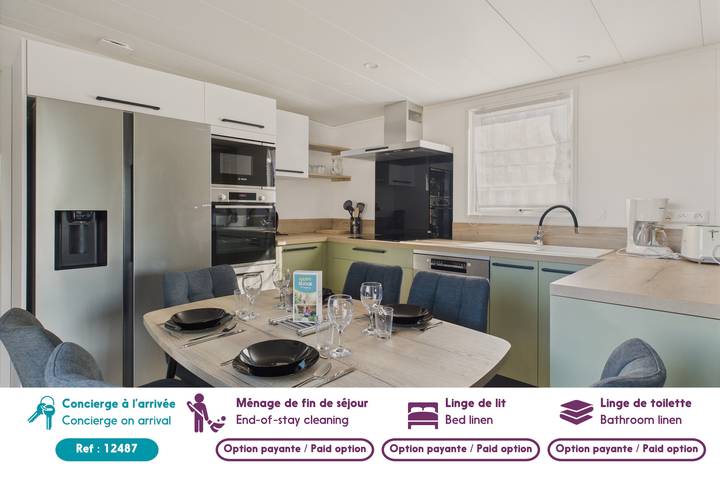 Location de vacances pour 6 personnes, avec jardin et terrasse dans La Grande plage (Saint-Gilles-Croix-de-Vie) - 3