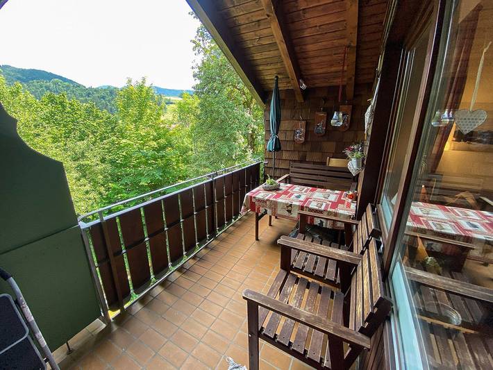 Ferienwohnung für 6 Personen, mit Balkon in Oberstaufen - 4