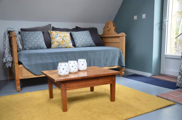 Gîte pour 2 personnes, avec jardin ainsi que piscine et vue à Bazenville - 4