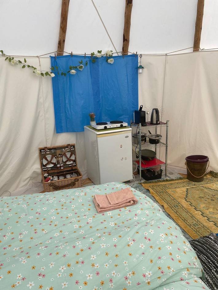 Ganze Wohnung, Camping Pieterom - Tipitent in Drenthe