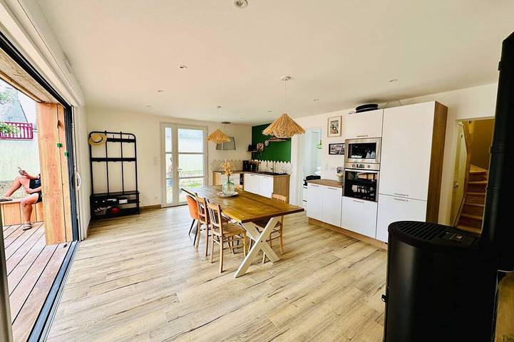 Maison de vacances pour 8 personnes, avec jardin