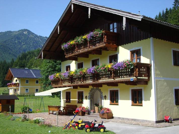 Ferienwohnung für 4 Personen, mit Garten und Ausblick in Faistenau - 4