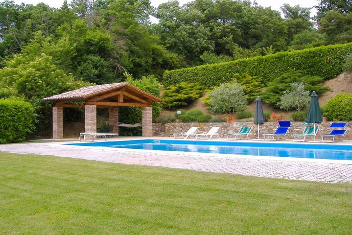 Chalet para 10 personas con balcón/terraza in Lisciano Niccone, Valtiberina