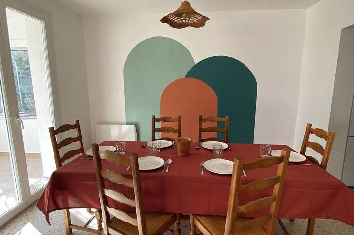 Maison de vacances pour 5 personnes, avec jardin