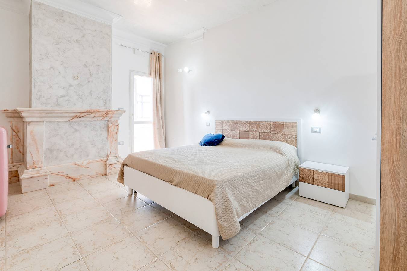 Zimmer 'Blu Dea - 1' mit gemeinsamer Terrasse, Wlan und Klimaanlage in Torre Lapillo, Golf von Tarent