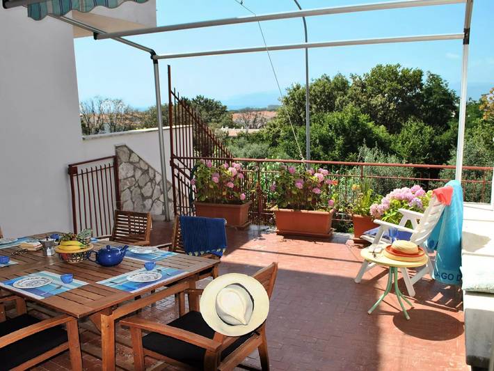 Villa per 7 persone, con balcone a Sperlonga