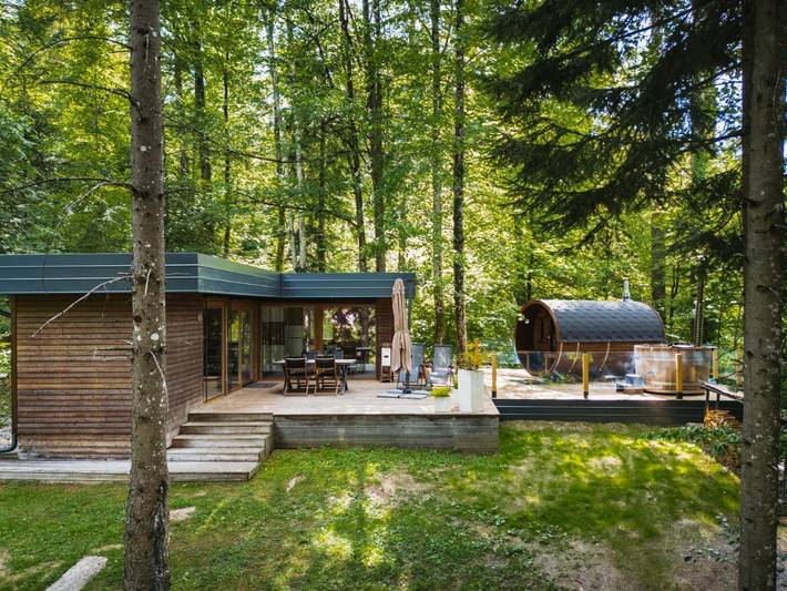 Camping für 2 Personen, mit Sauna und Garten sowie Ausblick, mit Haustier in Slowenien - 4
