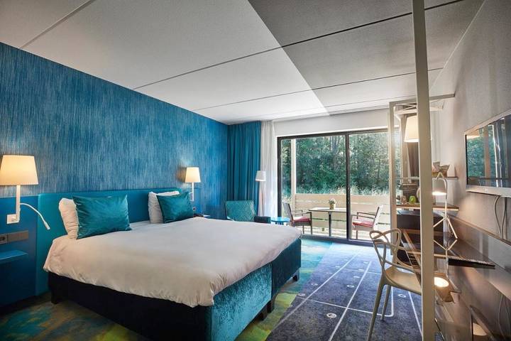 Hotel voor 2 personen, with Balkon and Whirlpool as well as Terras and Tuin in Utrecht