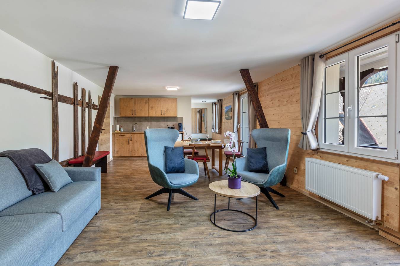 Ganze Wohnung, Ferienwohnung '7' mit Bergblick, Balkon und Wi-Fi in Suedlicher Schwarzwald, Sankt Blasien