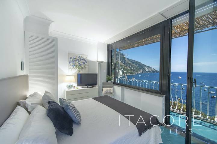 Casa Stella Marisa Positano - Unica Vista Mare Terrazza vicino Spiaggia e Centro in Spiaggia Fornillo, Positano