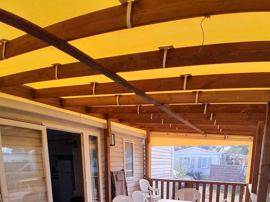 Camping La Bolée d'Air - Mobilhome 8 personas - Quatro - 4 dormitorios 2 cuartos de ducha in Saint-Vincent-sur-Jard, Vandea