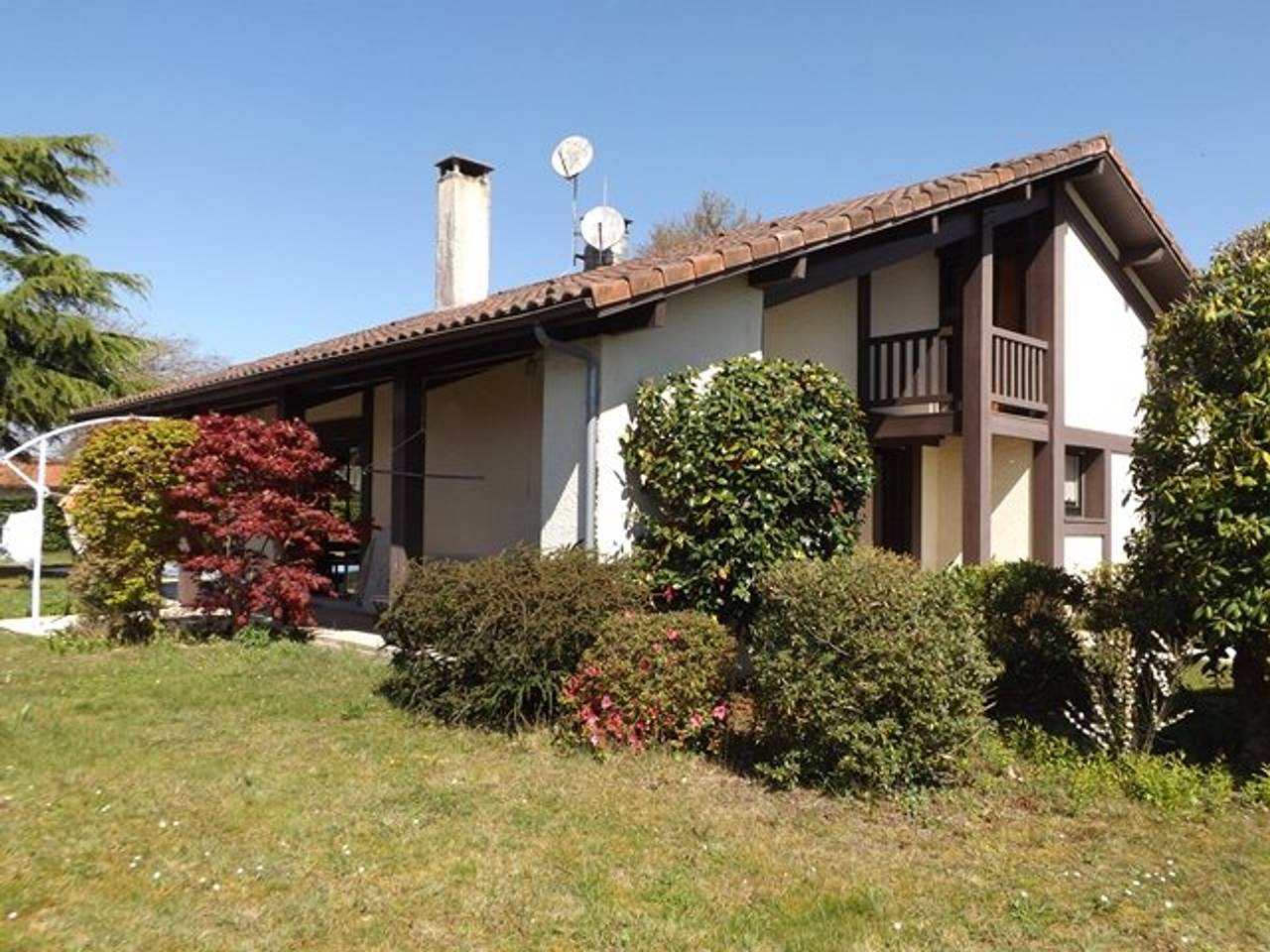 Ruhige Villa mit Pool, Haustiere erlaubt - 8 Pers. in Vielle-Saint-Girons, Côte d’Argent