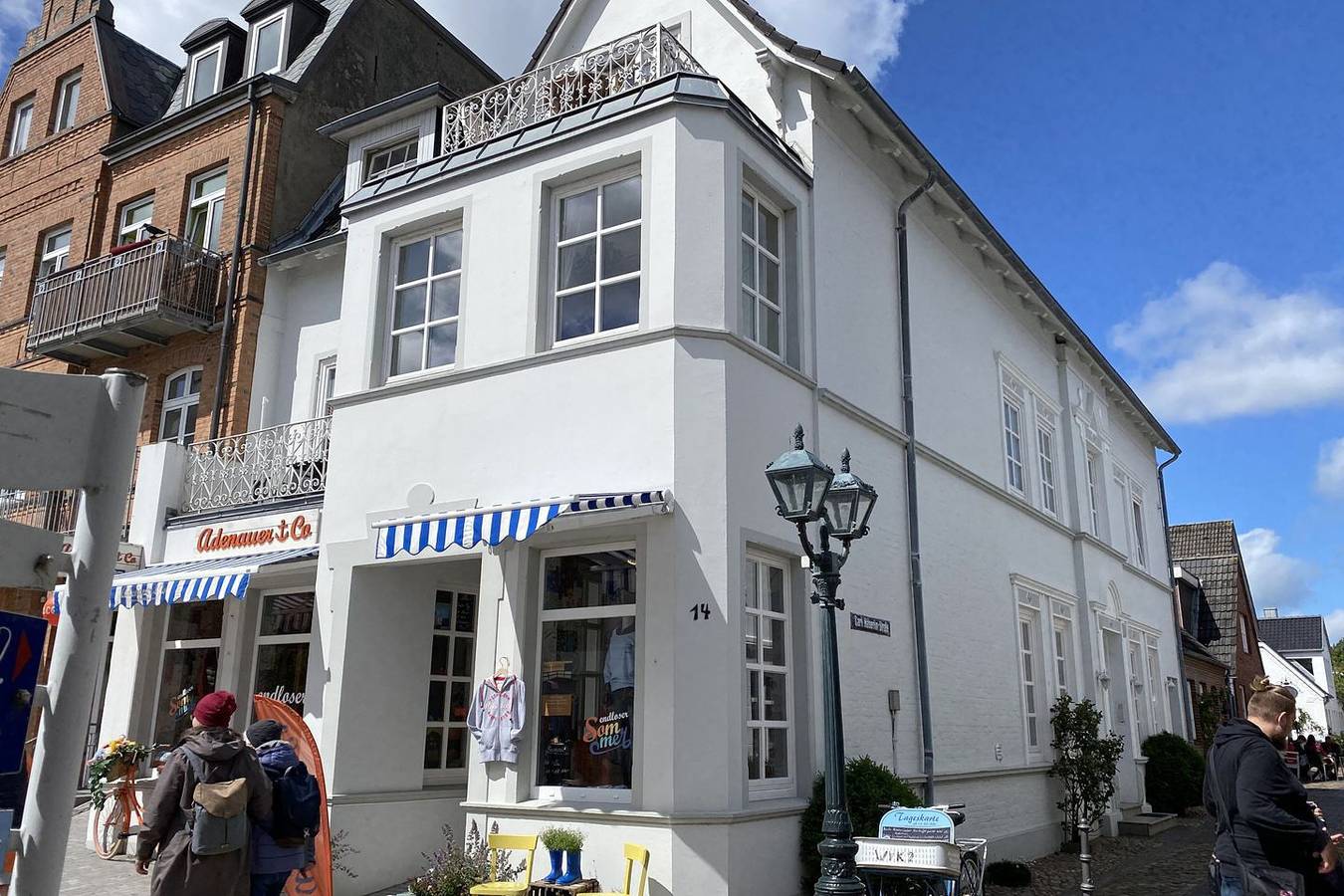 Ganze Wohnung, Ferienwohnung am Sandwall mit 3- Zimmern auf ca. 55m² mit Meerblick in Wyk auf Föhr (Stadt), Wyk auf Föhr
