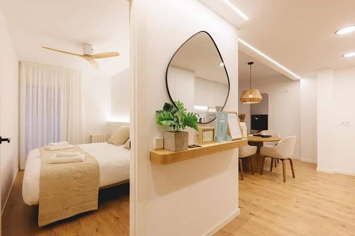 Ganze Wohnung, Bravissimo Pou Rodó, 2 zimmer und fahrradfreundlich in Girona, Gironès