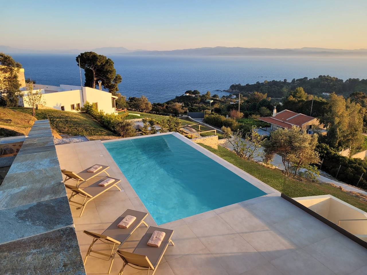 Villa für 6 Personen mit Meerblick in Platanias (Thessalien), Sporaden