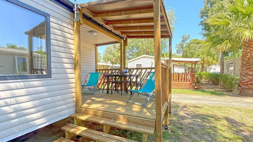 Camping pour 4 personnes, avec bassin pour enfant à Saint-Cyprien - 3