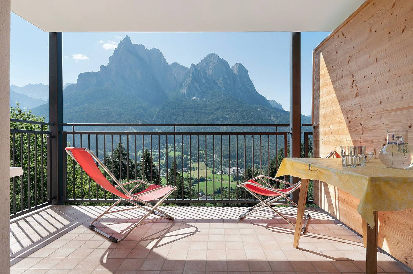 Apartamento entero, Apartamento 'Thusnelda D' con vistas a la montaña, balcón y Wi-Fi in Telfen-Lanzin, Castelrotto