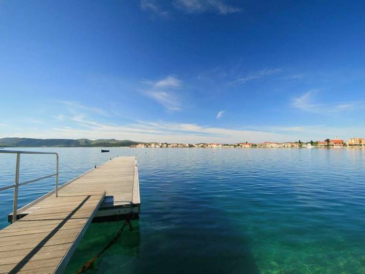 Ganze Wohnung, Studio-Apartment Tanfara A2 - Brodarica
 in Plaža hotela Spongiola, Brodarica