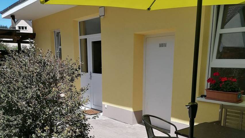 Holiday letting for 4 people, with balcony/terrace and terrace in Freiburg