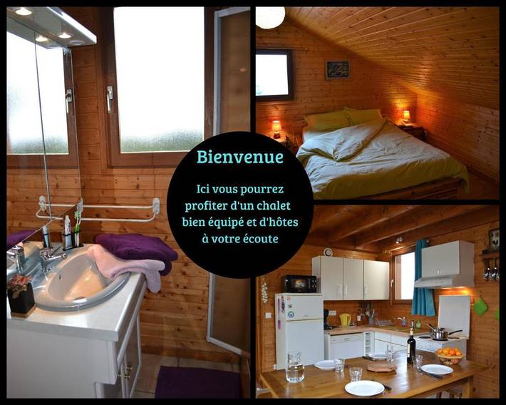 Chalet pour 6 personnes, avec Terrasse et Vue