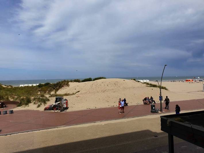 Appartement de vacances pour 6 personnes, avec terrasse et vue dans Oostduinkerke
