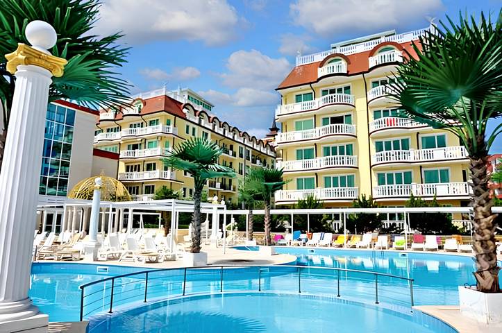 Studio für 2 Personen, mit Pool und Balkon in Bulgarien