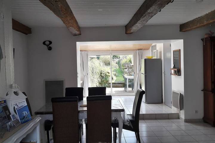 Maison de vacances pour 5 personnes, avec terrasse et jardin, animaux acceptés