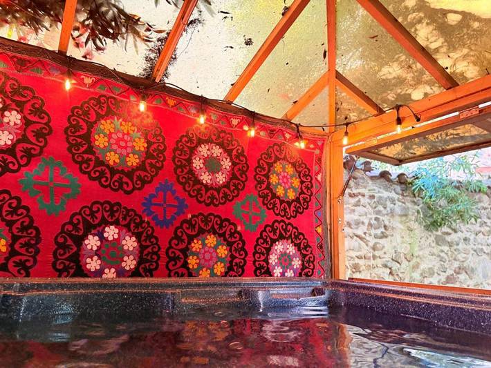 Gästehaus für 2 Personen, mit Sauna und Whirlpool sowie Garten - 1