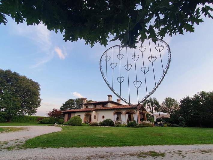 Agriturismo per 2 persone, con Balcone e Terrazza nonché Giardino a Pieve di Soligo
