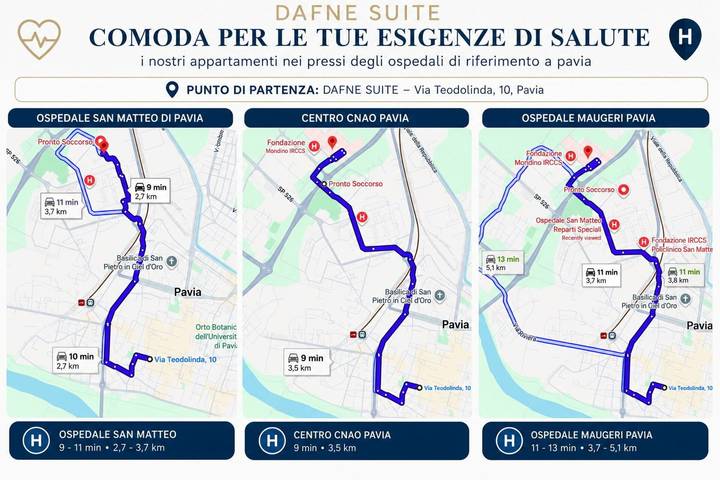 Ganze Wohnung, Dafne Suite in Pavia, Pavia Provinz