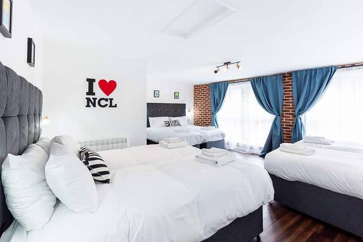 Ganze Wohnung, Apartment-Eigenes Badezimmer-The Loft Penthoose in Newcastle upon Tyne, Tyne and Wear