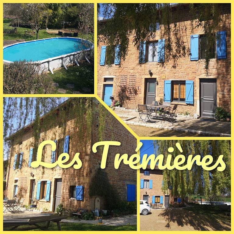 Les Trémières - Chambre in Charnay-lès-Mâcon, Mâcon region