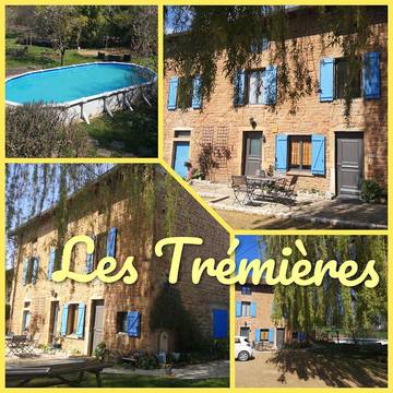 Cottage pour 4 personnes, avec piscine et jardin à Charnay-lès-Mâcon