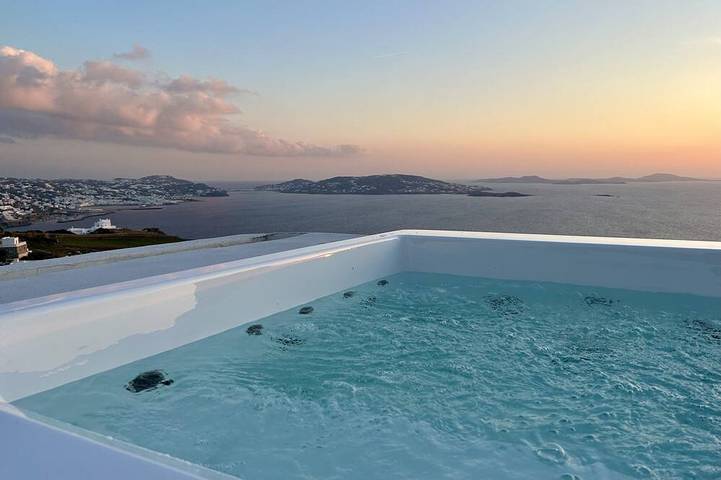 Villa for 2 people, with terrace in Agios Stefanos