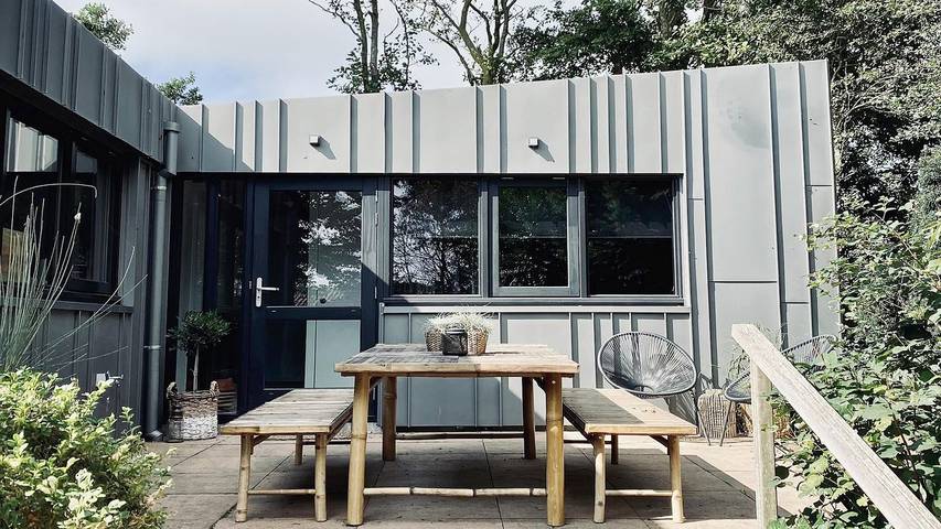 Ferienhaus für 7 Personen, mit Garten